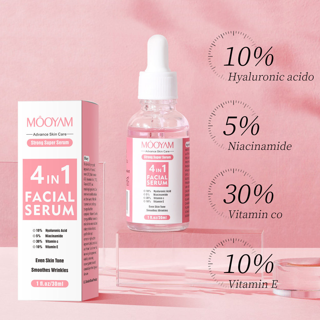 Hyaluronic Acid Nicotinamide Vitamin C Vitamin E Four-in-one