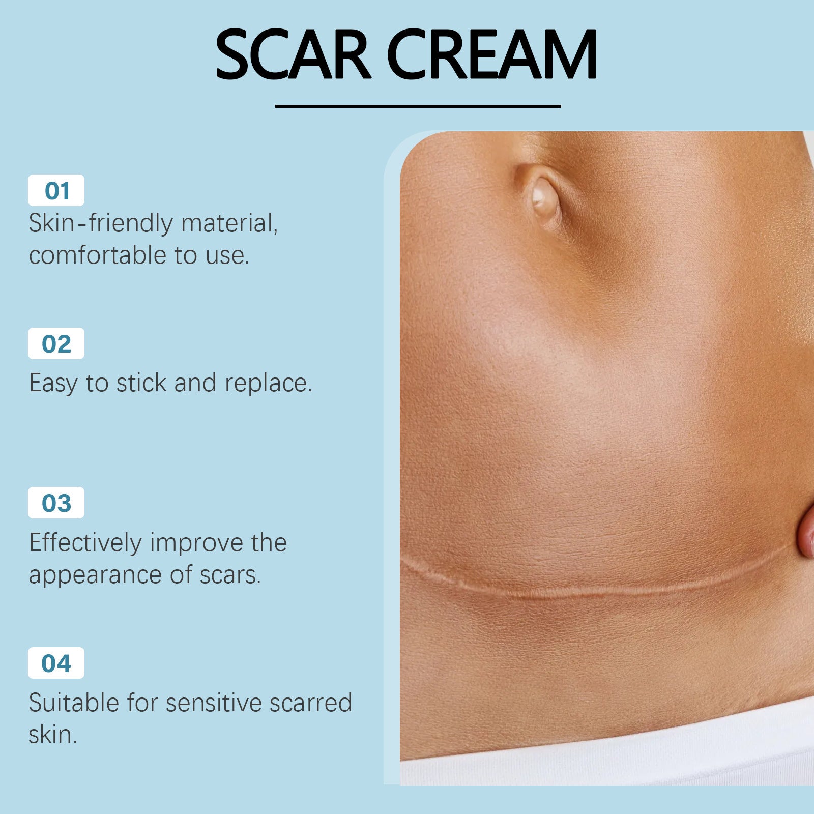 Silicone Scar Paster