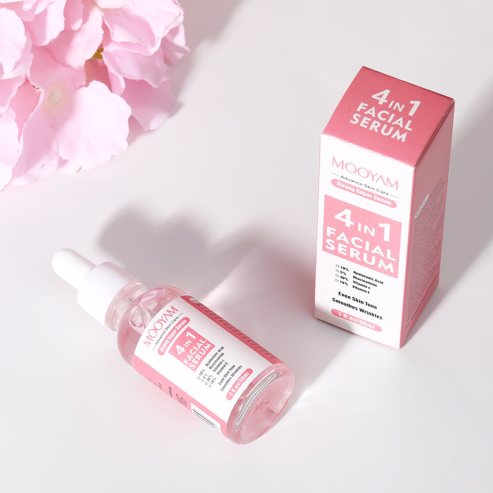 Hyaluronic Acid Nicotinamide Vitamin C Vitamin E Four-in-one